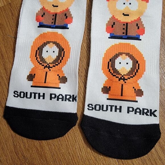 Odd Sox X South Park Crew Lenght Socks Size Large L Kenny Cartman Kyle Stan New - Picture 3 of 8
